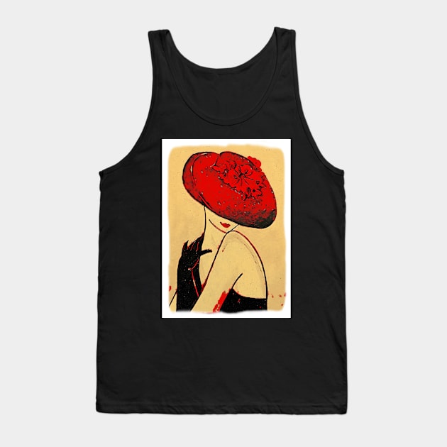 New Hat Tank Top by EloiseART